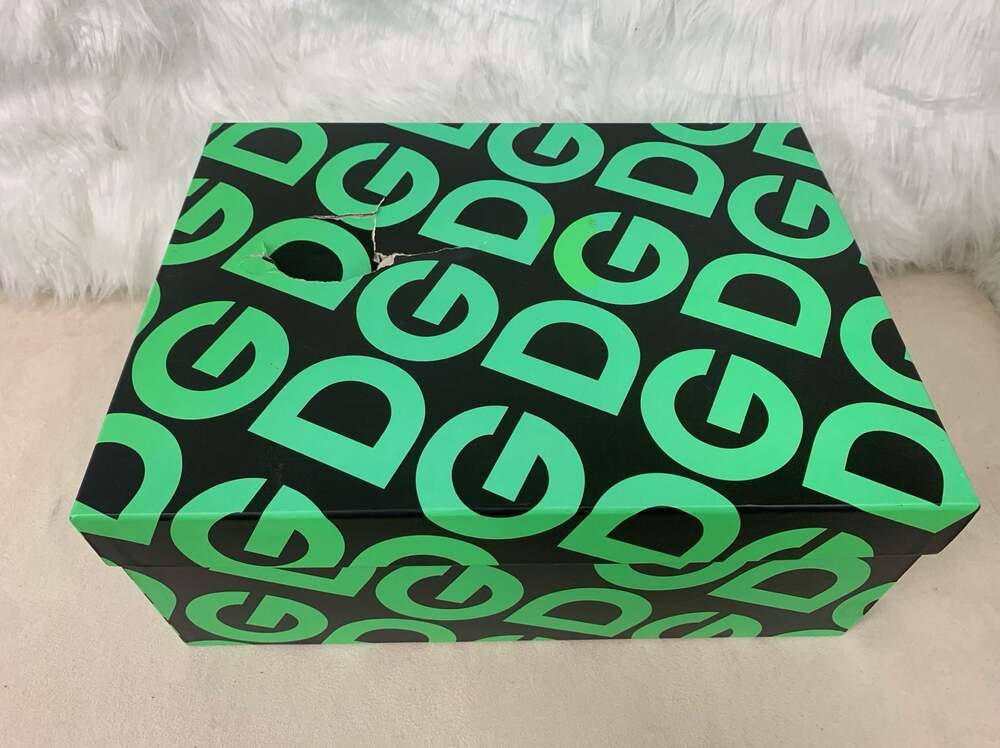 Dolce & Gabbana Super King Sneakers Black/Neon Green